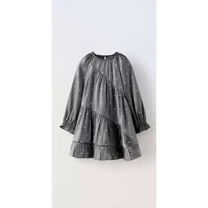 ZARA shine dress polka dot size 18-24 months